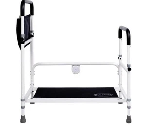 ELENKER Adjustable Height Safe Bed Step Stool Bed Assist Bar with Pocket and LED - Picture 1 of 6