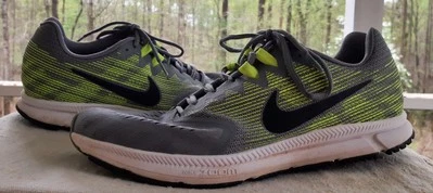 Nike Air Zoom Span 2 Men's Running Sneakers Neon Gray 908990-007 Sz 11.5, 11 1/2 - Image 1 of 4