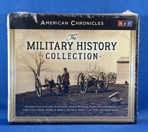 NPR American Chronicles: THE MILITARY HISTORY COLLECTION 13 Hrs 12 CD NEW SEALED - Picture 1 of 6
