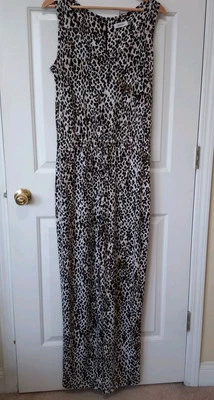 Mono informal CALVIN KLEIN para mujer poliéster spandex estampado animal 12 Foto 1 de 4