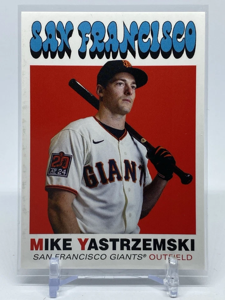 Mike Yastrzemski 2020 Topps Throwback Thursday TBT #88 PR: 570 '71-72 Basketball - Image 1 of 2