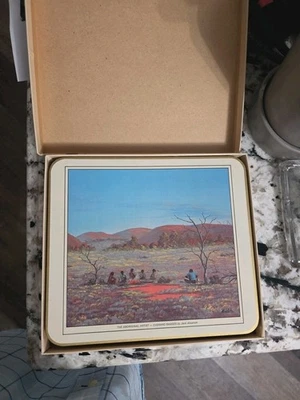 VIntage Placemats Cork Backed By Jason Made In New Zealand Set of 6 Jack Absalom - Image 1 of 4