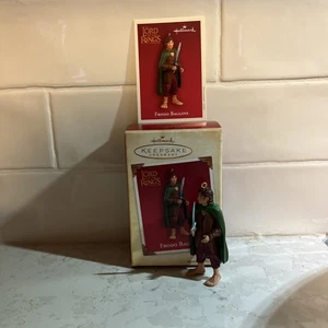 Hallmark Andenken Ornament Herr der Ringe Frodo Beutlin Neu im Karton 2004 - Bild 1 von 4