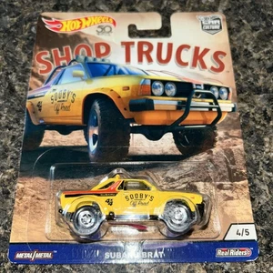 Hot Wheels Subaru Brat Shop Trucks Car Culture Real Riders - Picture 1 of 1