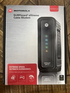 Motorola External SURFboard SB6121 (575319-019-00) DOCSIS 3.0 Cable Modem - Picture 1 of 9