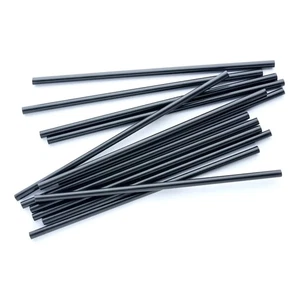 STROHHALME Kunststoff Cocktail starr 21 cm 1000 Stück WIEDERVERWENDBAR - Party Getränke - Bild 1 von 6