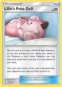 Pokemon Lillie's Poke Doll SM - Cosmic Eclipse 197/236 LP - Picture 1 of 1