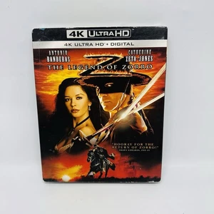 The Legend Of Zorro (4K UHD Blu-ray, Digital) NEW w/slipover - Foto 1 di 8
