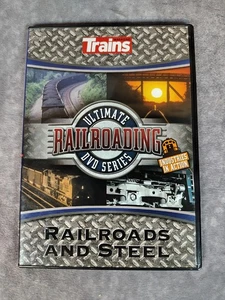 Trains Magazine Ultimate Railroading DVD Series Railroads and Steel - Picture 1 of 4
