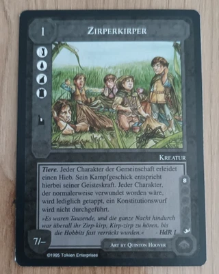 MIDDLE EARTH - COLLECTIBLE CARD GAME (CCG) - SPIELKARTE 1995 - Bild 1 von 2