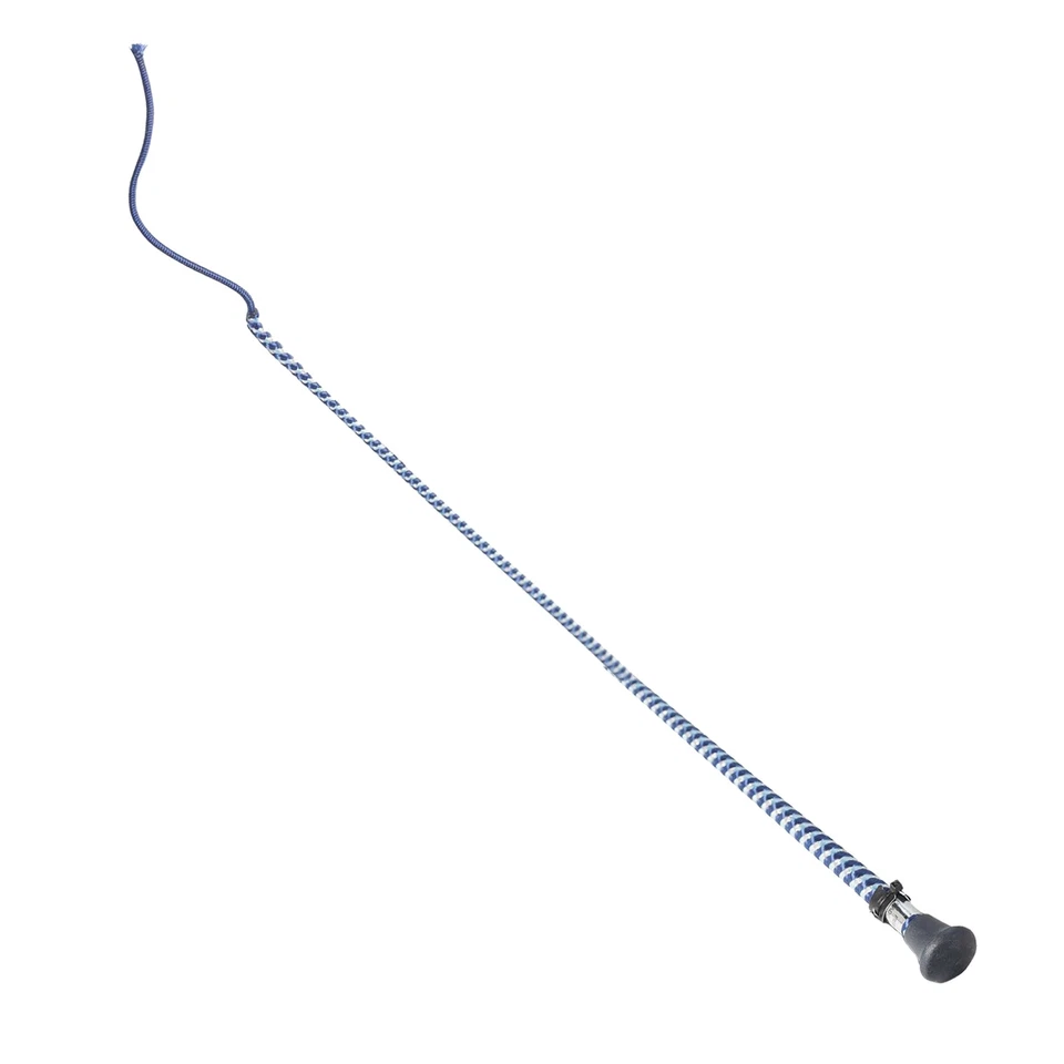 MacTack Dressage Whip With Metallic Fleck39 inches Navy/Light Blue  TL373 - Image 1 of 2