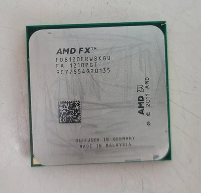 Procesador CPU AMD FX 8120 8 núcleos 3,1 GHz FD8120FRW8KGU Foto 1 de 3