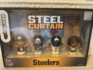 Fisher Price Little People Collector Set NFL Pittsburgh Steelers 4-Pack New - Picture 1 of 6