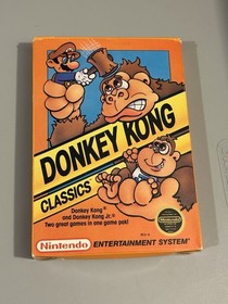 Donkey Kong Classics Nintendo NES CIB Complete