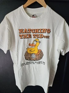 Cray Research Inc. Vintage 12th Annual 1994 “Ducky Days” Tshirt Large - Picture 1 of 6