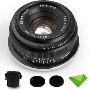 TTArtisan 25mm F2 APS-C Weitwinkel-Handobjektiv für Fujifilm Fuji X-Mount Kamera - Bild 1 von 10