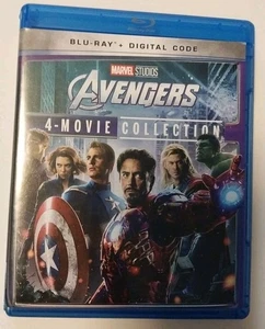 Avengers 4 Film Collection (Bluray Only No Digital) Marvel Comics Robert Downey  - Picture 1 of 7
