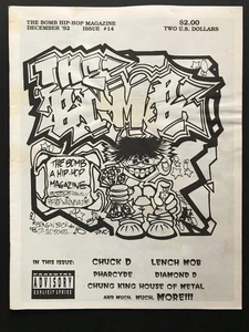 The Bomb Hip Hop Magazine #14 1992 Chuck D, Lench Mob, Chung King, Pharcyde - Picture 1 of 3