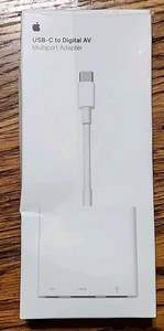 Apple USB-C na cyfrowy AV Multiport HDMI MUF82AM / A Oryginalny A2119 OEM - Zdjęcie 1 z 6
