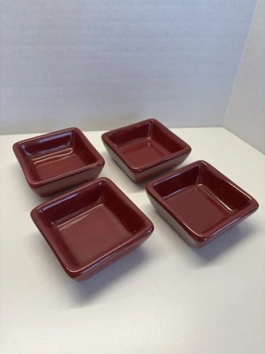 Juego de 4 cuencos de inmersión de arándanos pequeños cuadrados Pampered Chef Simple Additions.   C Foto 1 de 3