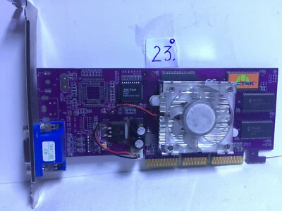 Octek Nvidia Geforce2 MX 400LP 64MB SDR AGP SDRAM Graphics Card PC TESTED OK !!! - Image 1 of 4