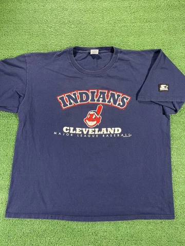 Vintage Cleveland Indians Shirt Adult XL Roberto Almomar Jersey MLB Baseball 90s Cover