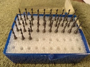 .0669" Dia. 1.70mm New Old Stock Kemmer Precision Carbide Drills, Box of 33 - Picture 1 of 3