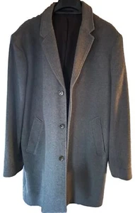 NEW J CREW GREY ITALIAN WOOL CASHMERE BLEND LUDLOW TOPCOAT SZ 46R - Picture 1 of 3