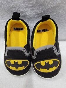 Marvel Batman Infant/Baby Soft Shoes Size 6-9 Months Softshell Shoes