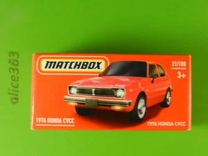 Power Grabs - Matchbox 2022 - 1976 Honda CVCC -  21  -  neu in OVP - Picture 1 of 1