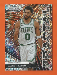 2023-24 PRIZM FAST BREAK FRACTAL SILVER DISCO PRIZM JAYSON TATUM #8 CELTICS A - Picture 1 of 2
