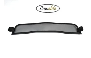 Bloqueador de viento para Mazda MX5 NC Miata (05-15) deflector de viento convertible negro - Imagen 1 de 6