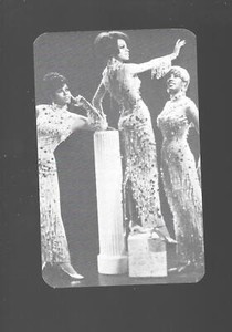(MRS ROSS HOF) , Diana Ross Card   The Supremes, 25th Anniversary ! , # 7