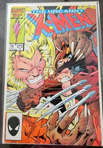 UNCANNY X-MEN 213 PSYLOCKE JOINS X-MEN 1ST CAMEO APP MR SINISTER (1987, MARVEL) - Picture 1 of 1