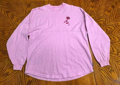 РЕДКАЯ футболка Belle Pink Disneyland Spirit для взрослых средний размер - отличное состояние товара - Изображение 1 из 3