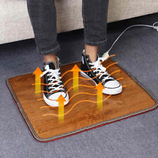 Electric Foot Feet Heating Warmer Pad Heated Floor Carpet Mat for  Office  - SN❤