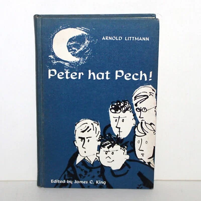 Vintage Book Peter Hat Pech! 1962 Arnold Littmann short story learn German - Image 1 of 4
