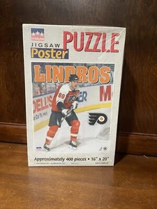 Starline Jigsaw Poster Puzzle Eric Lindros 16" x 20" 400p 98 Flyers Sealed NOS - Picture 1 of 5