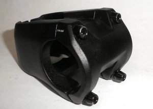 BLACK ALUMINUM INTERNAL ROUTING ELECTRIC BICYCLE STEM EBIKE PARTS 738-5 - Picture 1 of 6