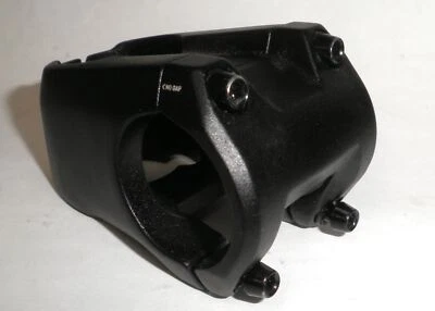 BLACK ALUMINUM INTERNAL ROUTING ELECTRIC BICYCLE STEM EBIKE PARTS 738-5 - Image 1 of 4