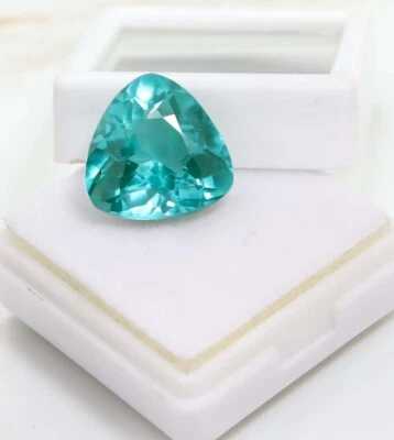 AAA Natürlich Brasilien Grün Paraiba Turmalin Locker Trillion Edelstein Schliff - Bild 1 von 4