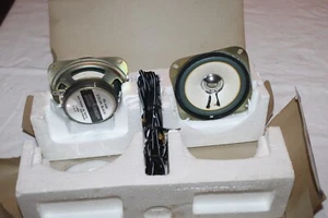 NOS Vintage Rectilinear Sound Car Speakers Model RS-406 100 Watts - Picture 1 of 12