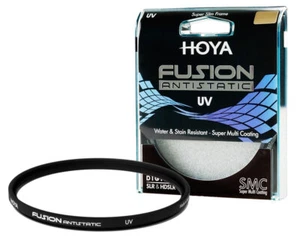 Hoya FUSION ANTISTATIC 46mm UV (O) Slim Filter - 18-layer (SHMC) Multi-Coating - Picture 1 of 2