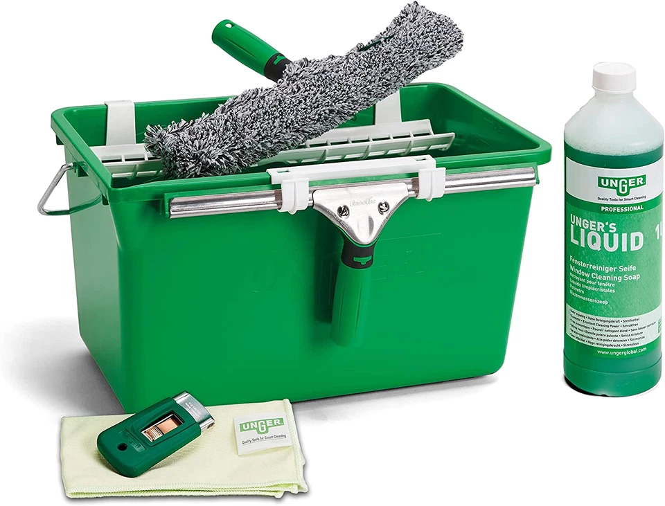 Unger ErgoTec Profi-Glasreinigungs Set 6 in 1 (AK015)