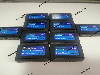 10PCS  PQI  Industrial Flash on Disk IDE 44PIN 512MB disk on module - Image 1 of 3