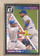 Yasiel Puig 11 2014 Donruss Power Plus