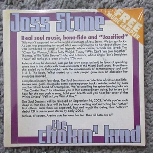 VTG NEW SEALED RARE CD JOSS STONE CHOKIN KIND SAMPLER 3 TRACKS - Picture 1 of 2