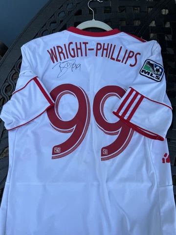 Bradley Wright-Phillips Signed Jersey - New York Red Bulls MLS Cover