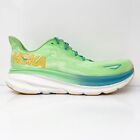 Hoka One One Mens Clifton 9 1127895 ZLGL Green Running Shoes Sneakers Size 11 D