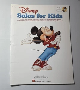 Disney Solos for Kids (Vocal Collection) with Full Performance Accompaniment CD - Picture 1 of 2